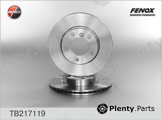  FENOX part TB217119 Brake Disc