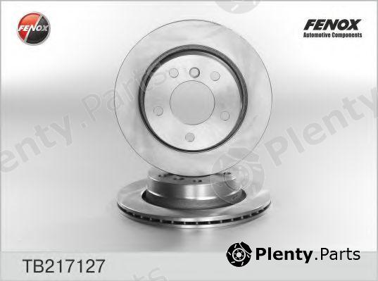  FENOX part TB217127 Brake Disc