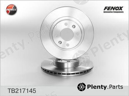  FENOX part TB217145 Brake Disc