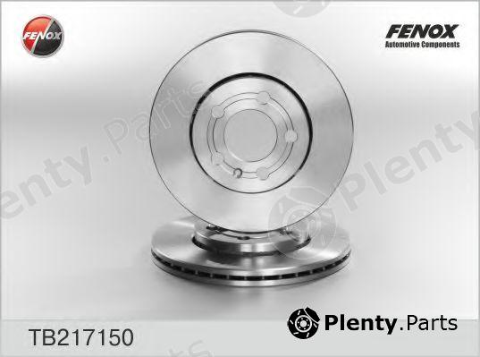  FENOX part TB217150 Brake Disc