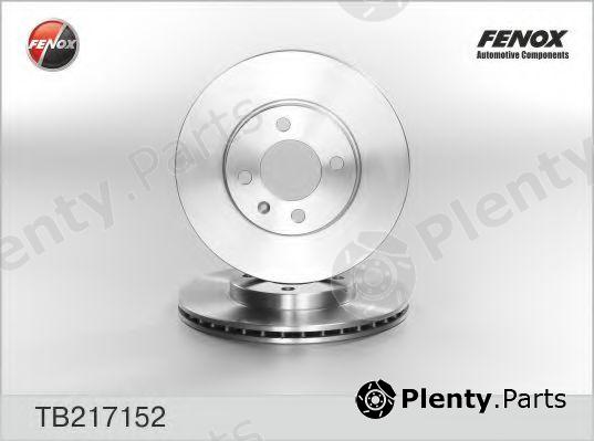  FENOX part TB217152 Brake Disc