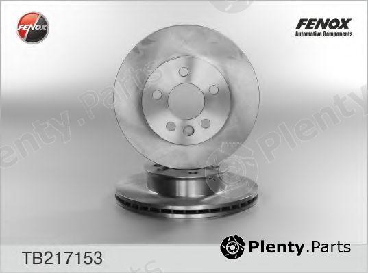 FENOX part TB217153 Brake Disc