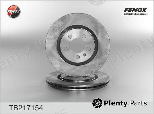  FENOX part TB217154 Brake Disc