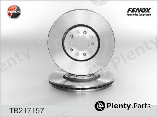  FENOX part TB217157 Brake Disc