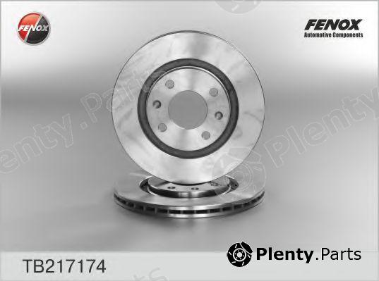  FENOX part TB217174 Brake Disc