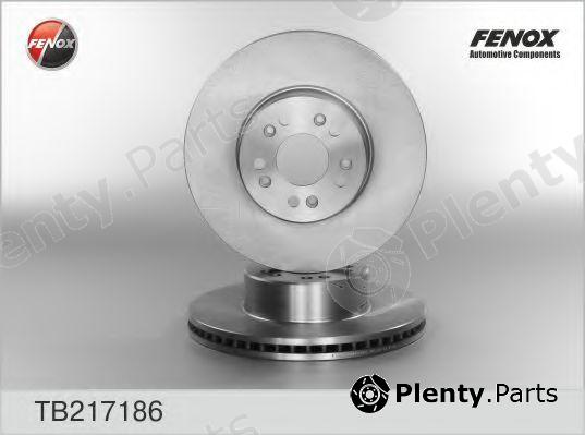  FENOX part TB217186 Brake Disc