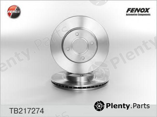  FENOX part TB217274 Brake Disc