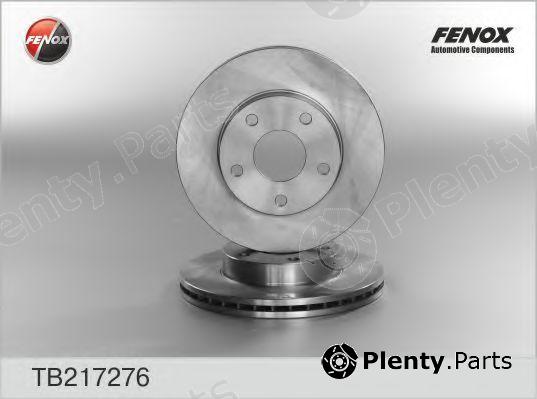  FENOX part TB217276 Brake Disc
