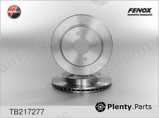  FENOX part TB217277 Brake Disc