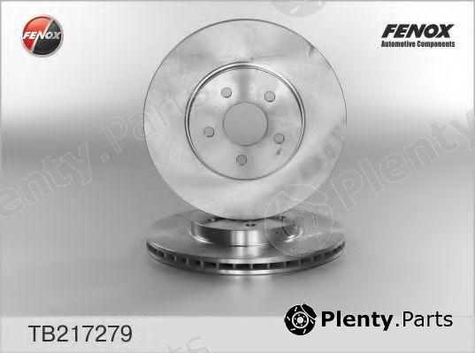  FENOX part TB217279 Brake Disc