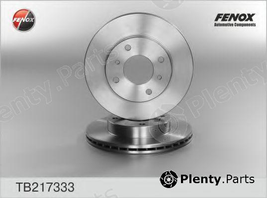  FENOX part TB217333 Brake Disc