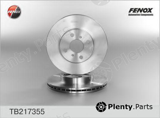  FENOX part TB217355 Brake Disc