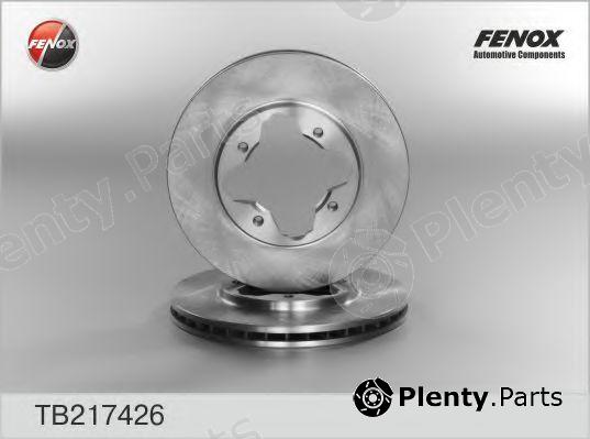  FENOX part TB217426 Brake Disc