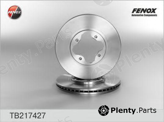  FENOX part TB217427 Brake Disc