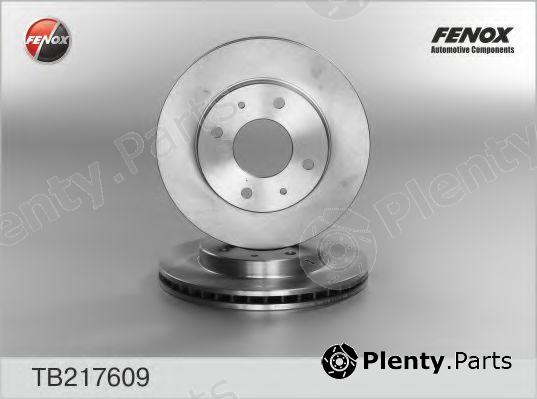  FENOX part TB217609 Brake Disc