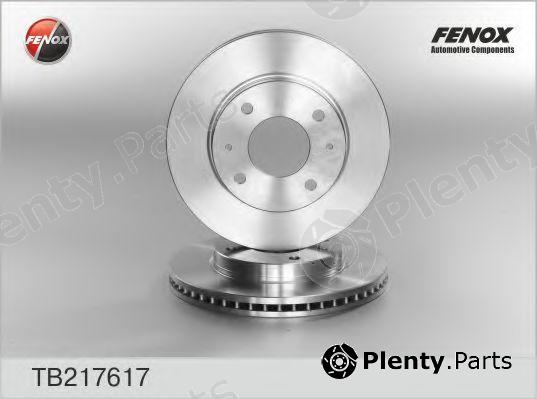  FENOX part TB217617 Brake Disc