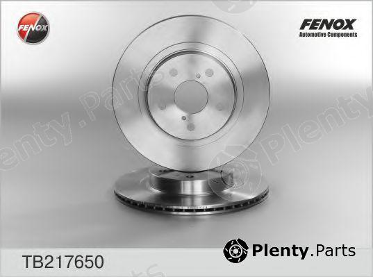  FENOX part TB217650 Brake Disc
