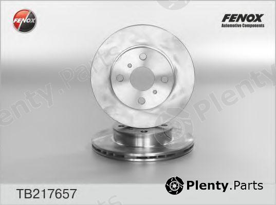  FENOX part TB217657 Brake Disc