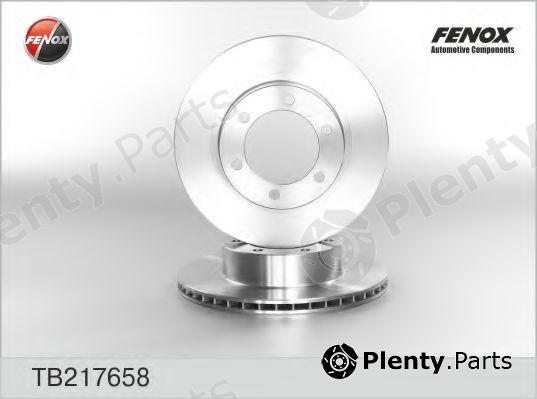  FENOX part TB217658 Brake Disc