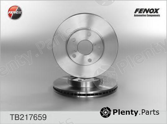  FENOX part TB217659 Brake Disc