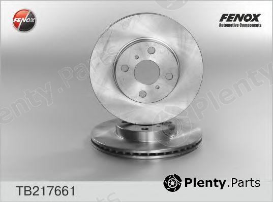  FENOX part TB217661 Brake Disc