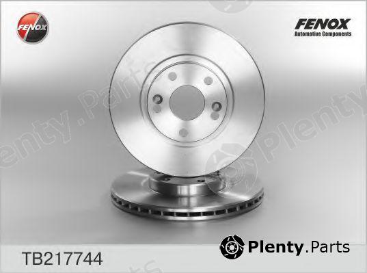  FENOX part TB217744 Brake Disc