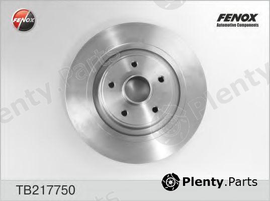 FENOX part TB217750 Brake Disc