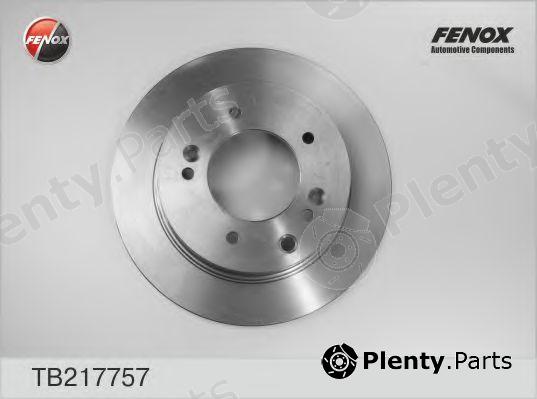  FENOX part TB217757 Brake Disc
