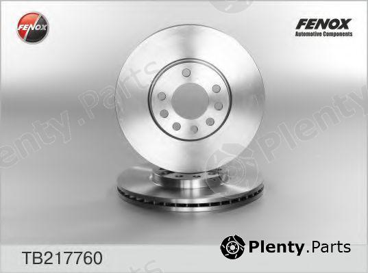  FENOX part TB217760 Brake Disc