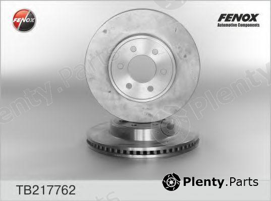  FENOX part TB217762 Brake Disc