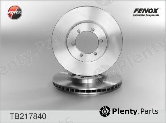  FENOX part TB217840 Brake Disc