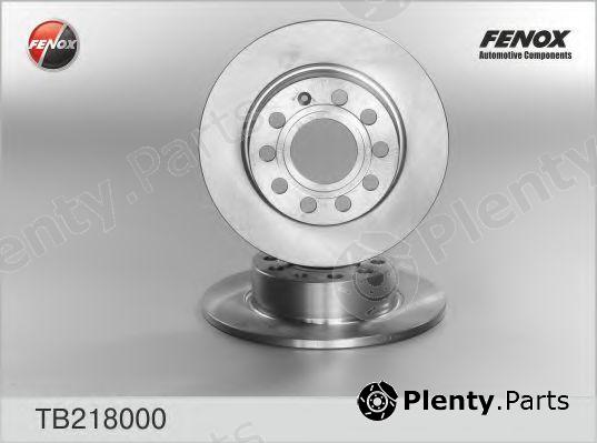 FENOX part TB218000 Brake Disc