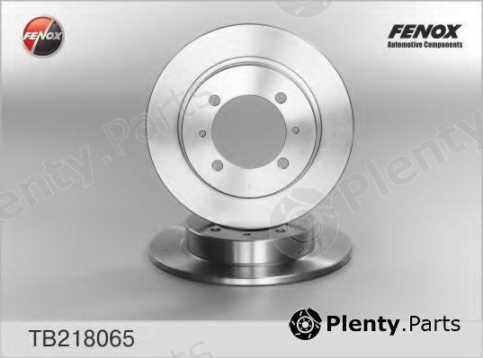  FENOX part TB218065 Brake Disc