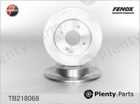  FENOX part TB218068 Brake Disc