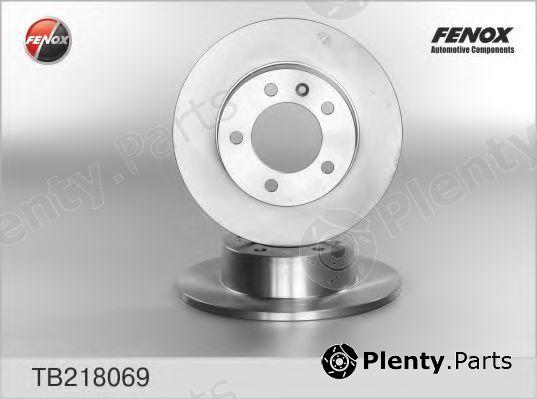  FENOX part TB218069 Brake Disc