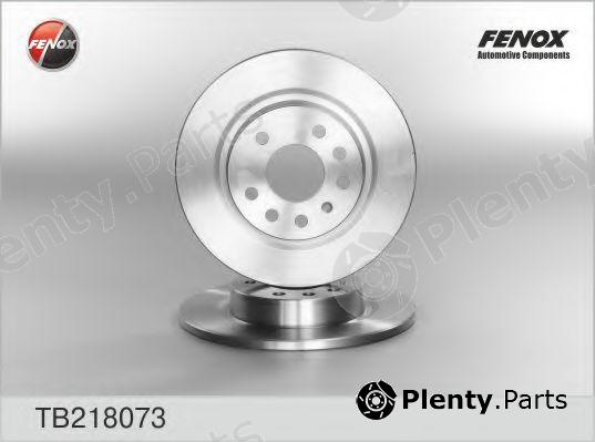  FENOX part TB218073 Brake Disc
