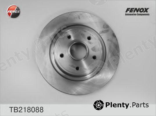  FENOX part TB218088 Brake Disc