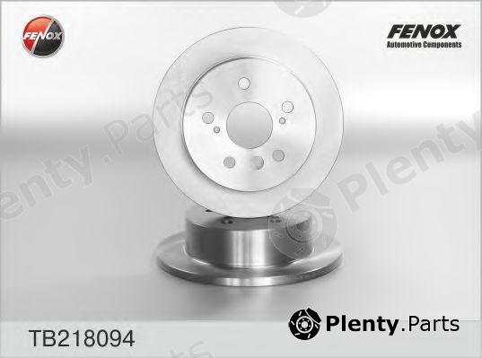  FENOX part TB218094 Brake Disc