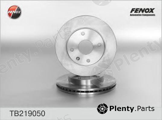  FENOX part TB219050 Brake Disc
