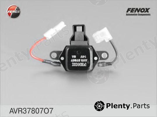  FENOX part AVR37807O7 Alternator Regulator