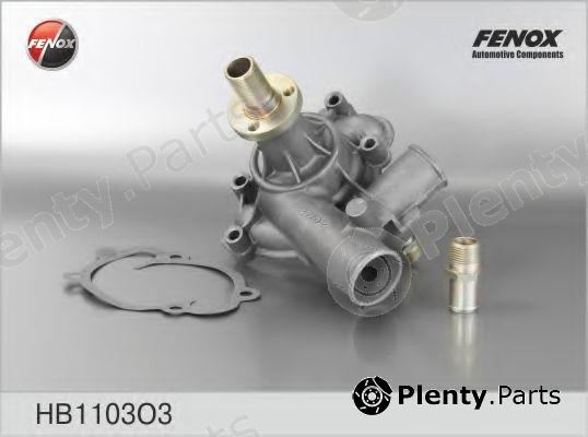  FENOX part HB1103O3 Water Pump