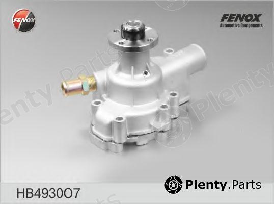  FENOX part HB4930O7 Water Pump