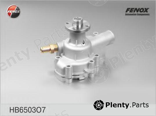  FENOX part HB6503O7 Water Pump
