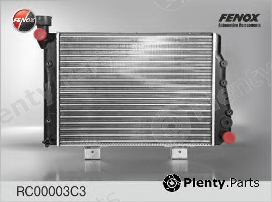 FENOX part RC00003C3 Radiator, engine cooling