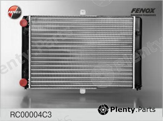  FENOX part RC00004C3 Radiator, engine cooling