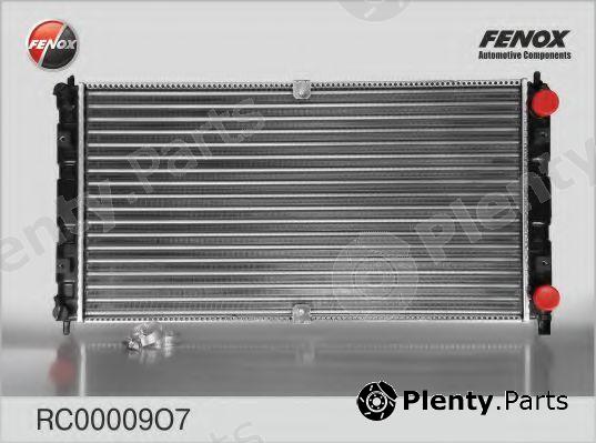  FENOX part RC00009O7 Radiator, engine cooling