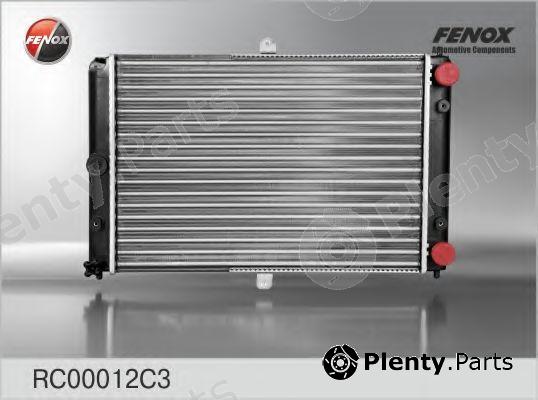  FENOX part RC00012C3 Radiator, engine cooling