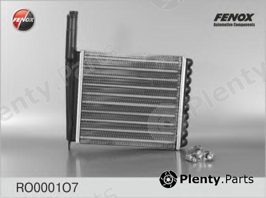  FENOX part RO0001O7 Heat Exchanger, interior heating