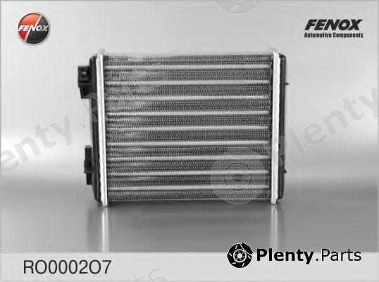  FENOX part RO0002O7 Heat Exchanger, interior heating