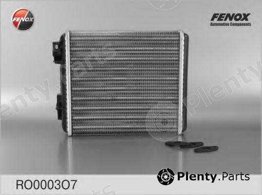  FENOX part RO0003O7 Heat Exchanger, interior heating
